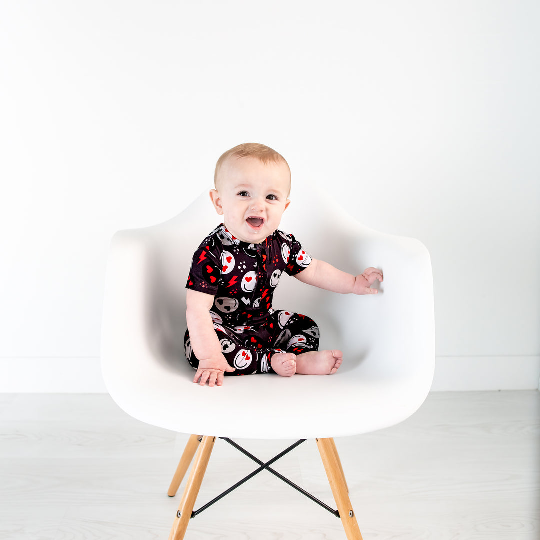 Reid HENLEY ROMPER - Gigi and Max