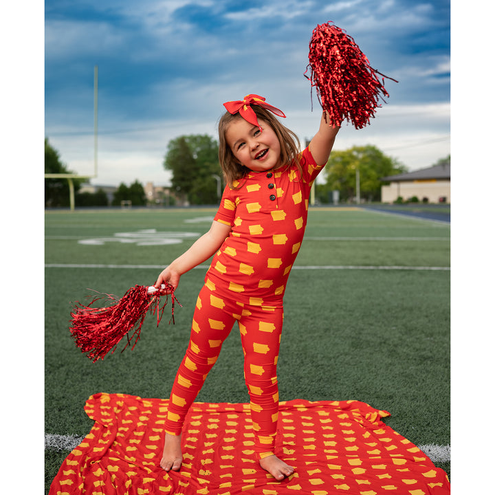 Iowa Cardinal & Gold TWO PIECE - Gigi and Max