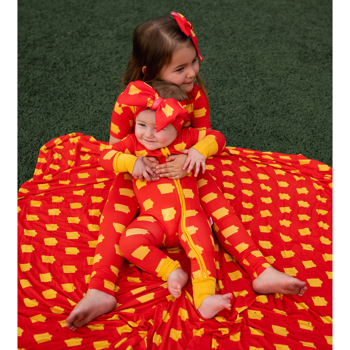 Iowa Cardinal & Gold TWO PIECE - Gigi and Max