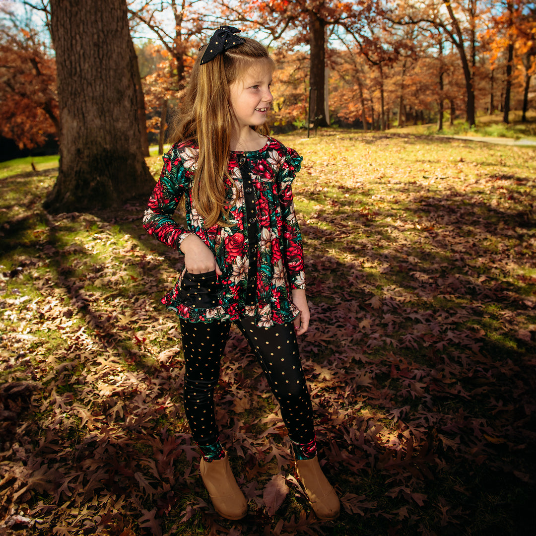 Gloria Floral PEPLUM SET - Gigi and Max