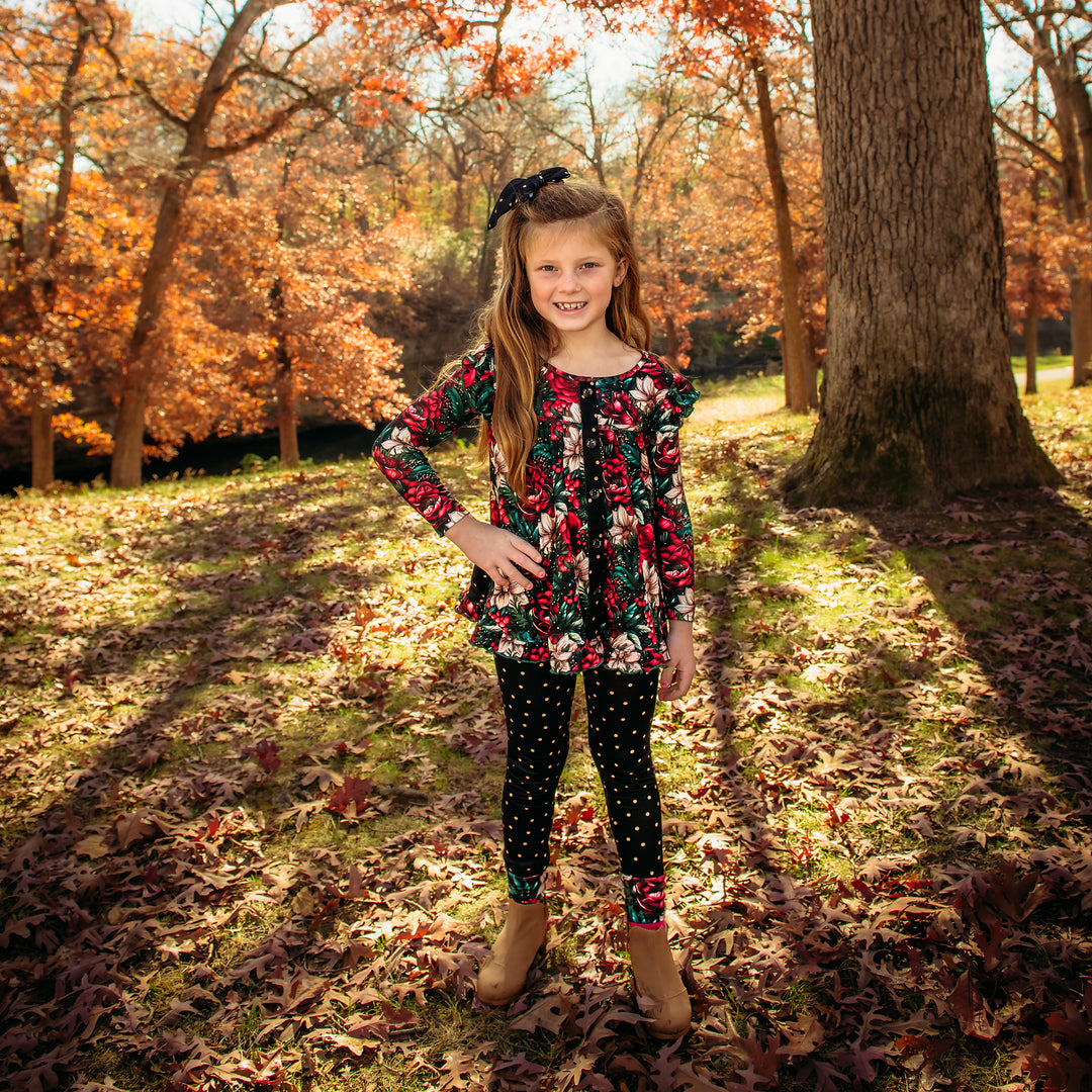 Gloria Floral PEPLUM SET - Gigi and Max