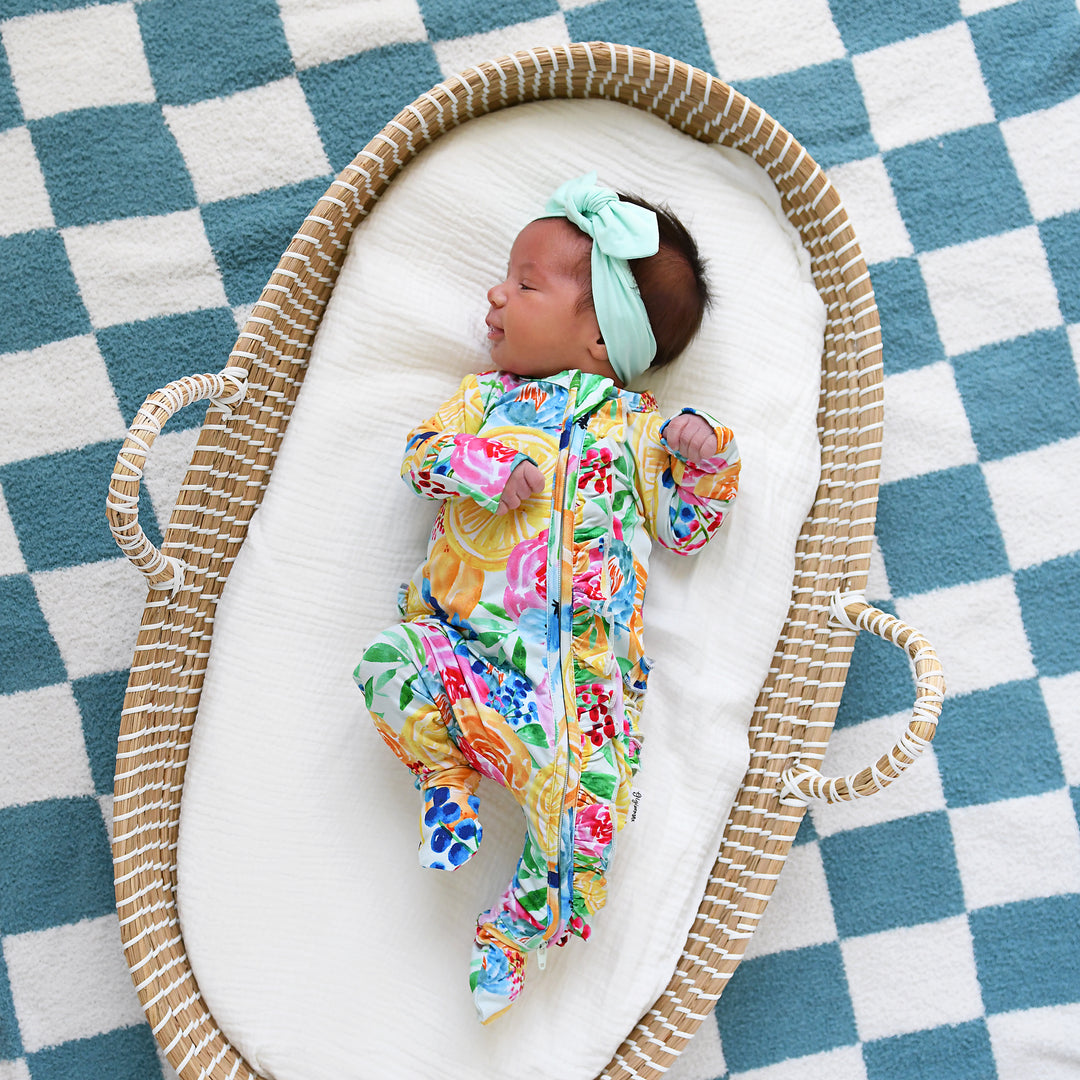 Drake Blue Checks PLUSH BLANKET