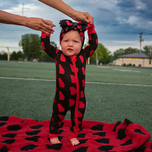 Georgia Black & Red ZIP - Gigi and Max