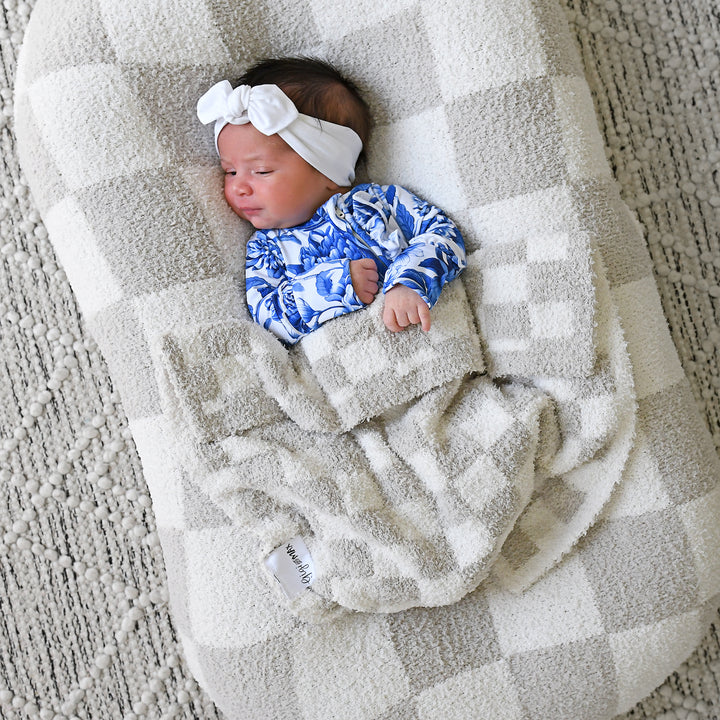 Oakley Tan Checks PLUSH BLANKET