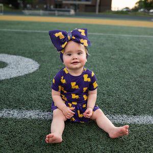 Louisiana Purple & Gold TUTU - Gigi and Max