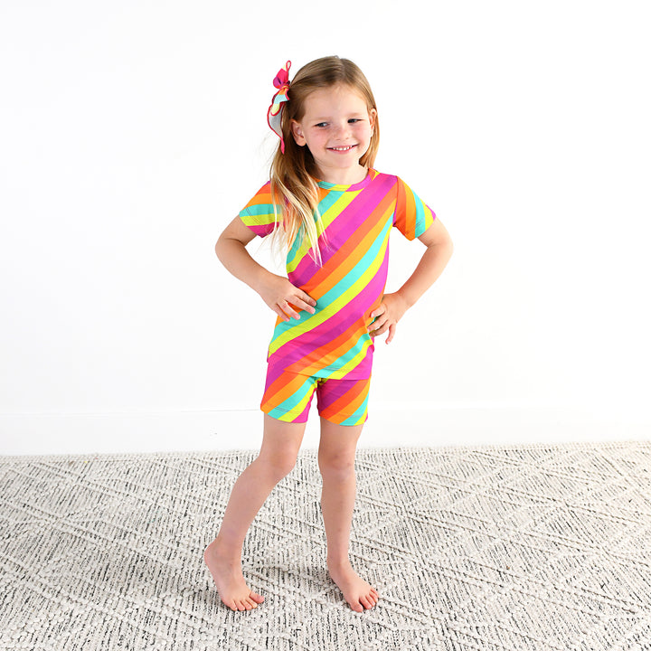 Amanda Stripe TWO PIECE - SHORTS - Gigi and Max