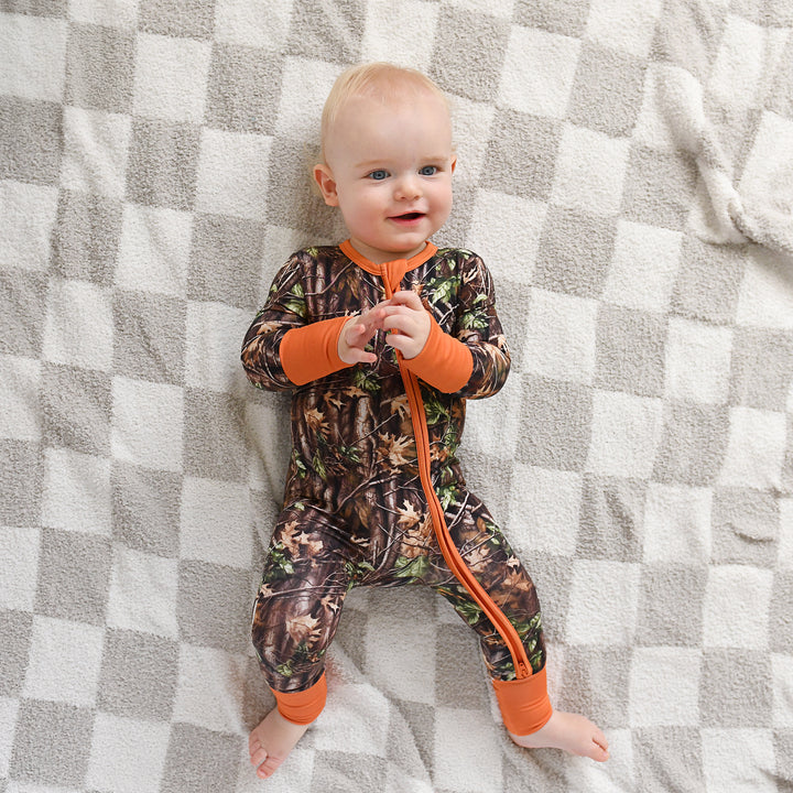 Oakley Tan Checks PLUSH BLANKET