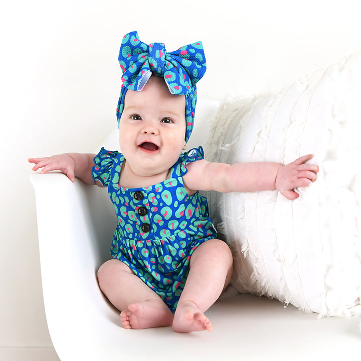 Miley Leopard BUTTON BUBBLE - Gigi and Max