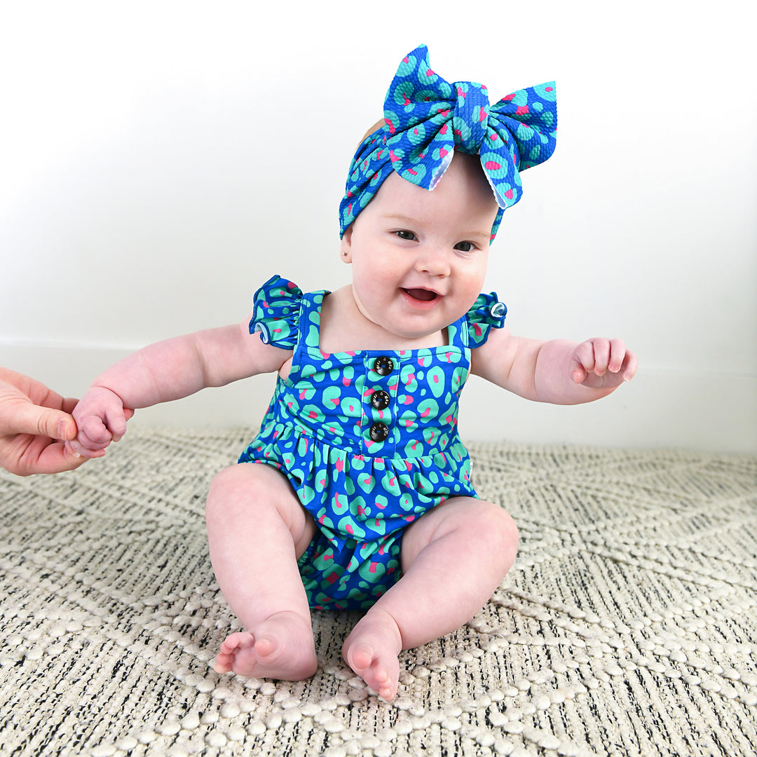 Miley Leopard BUTTON BUBBLE - Gigi and Max