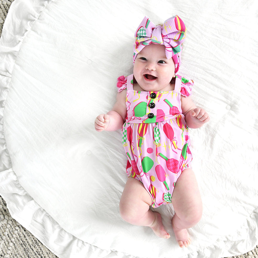 Poppy Pickleball BUTTON BUBBLE - Gigi and Max