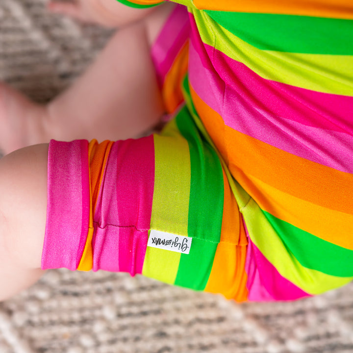 Stephanie Stripe SHORTY ZIP - Gigi and Max