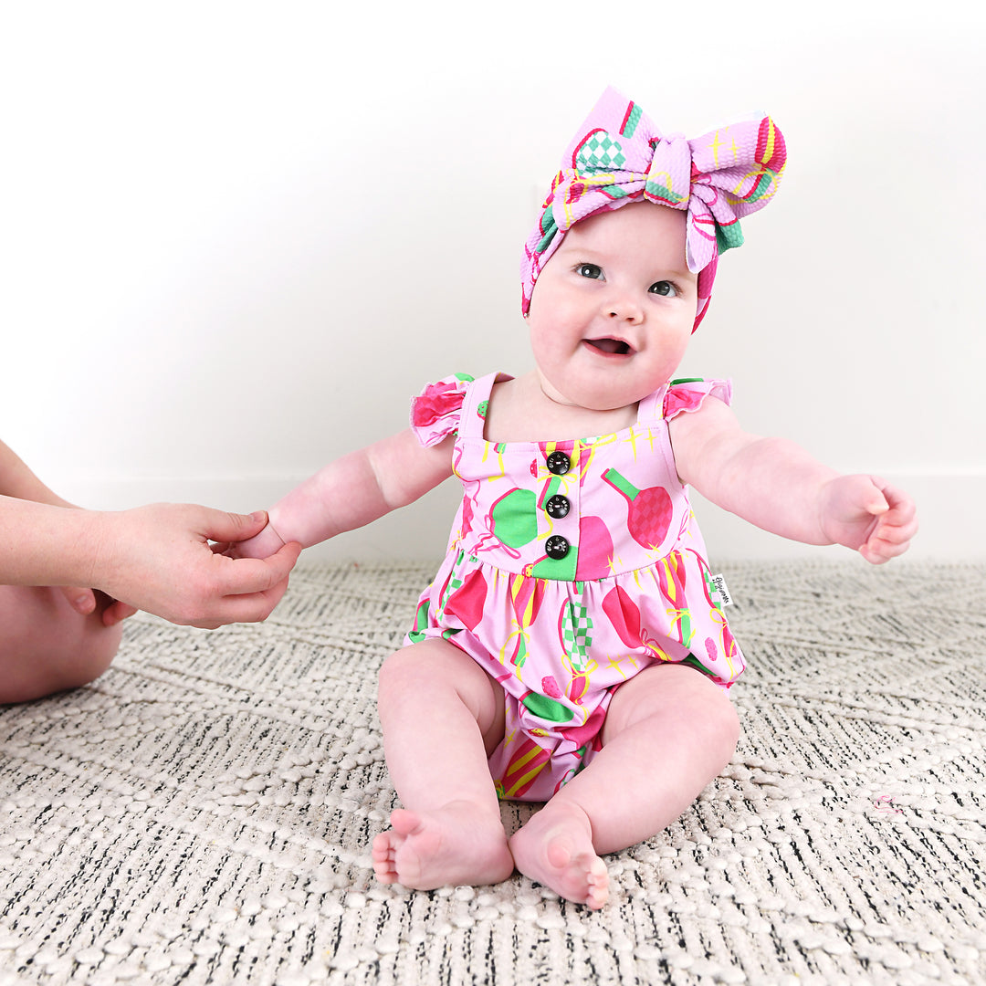 Poppy Pickleball BUTTON BUBBLE - Gigi and Max