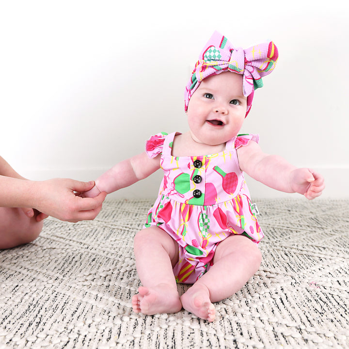 Poppy Pickleball BUTTON BUBBLE - Gigi and Max