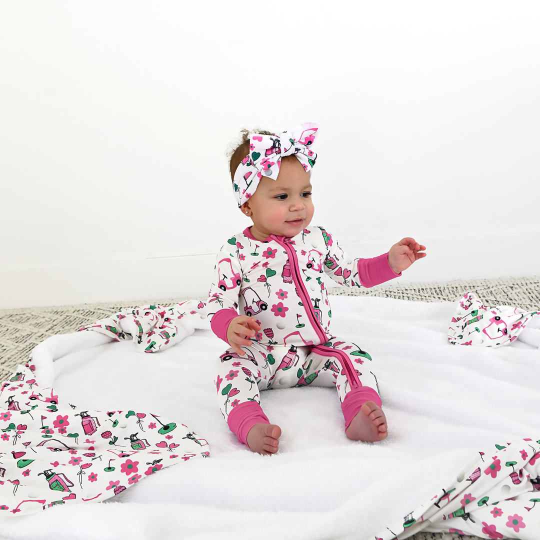 Lexi Pink Golf ZIP - Gigi and Max