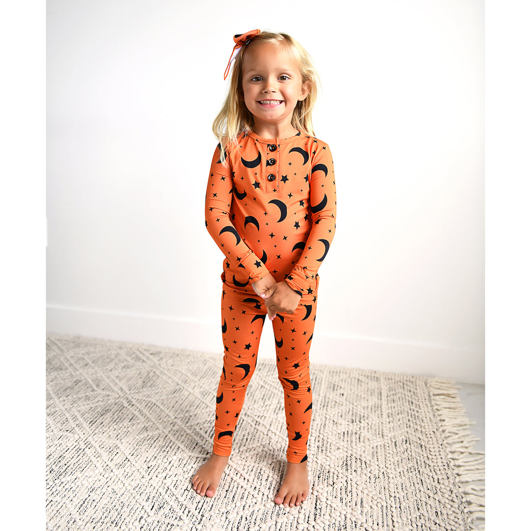 Blaise Orange Moon TWO PIECE - Gigi and Max