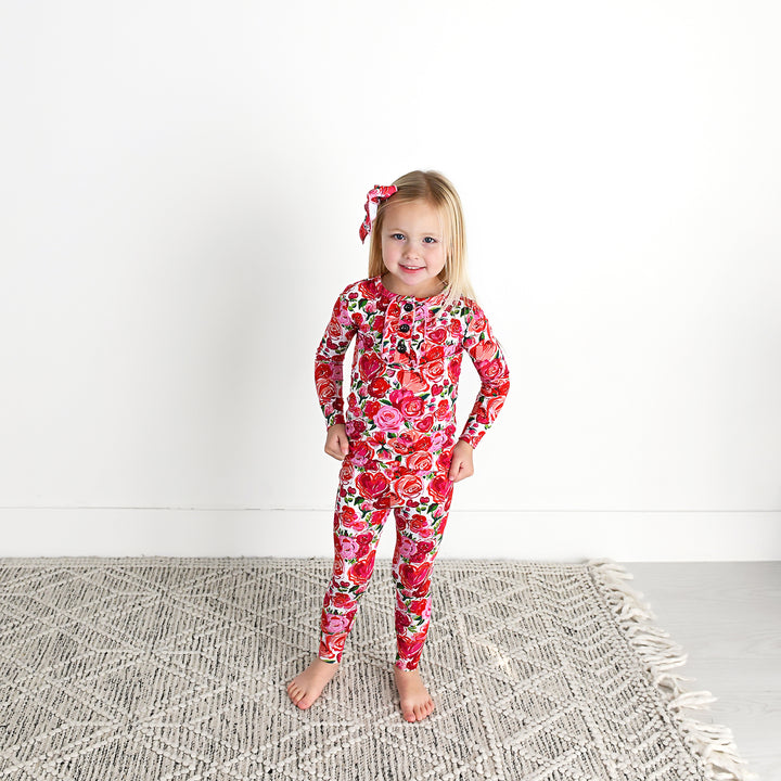 Rose RUFFLE TWO PIECE - Gigi and Max