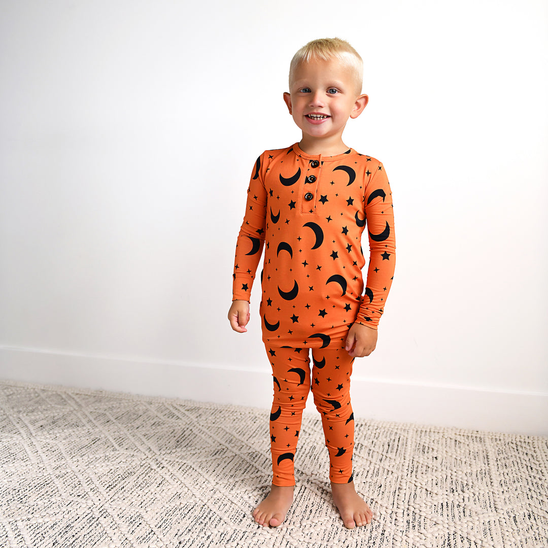 Blaise Orange Moon TWO PIECE - Gigi and Max