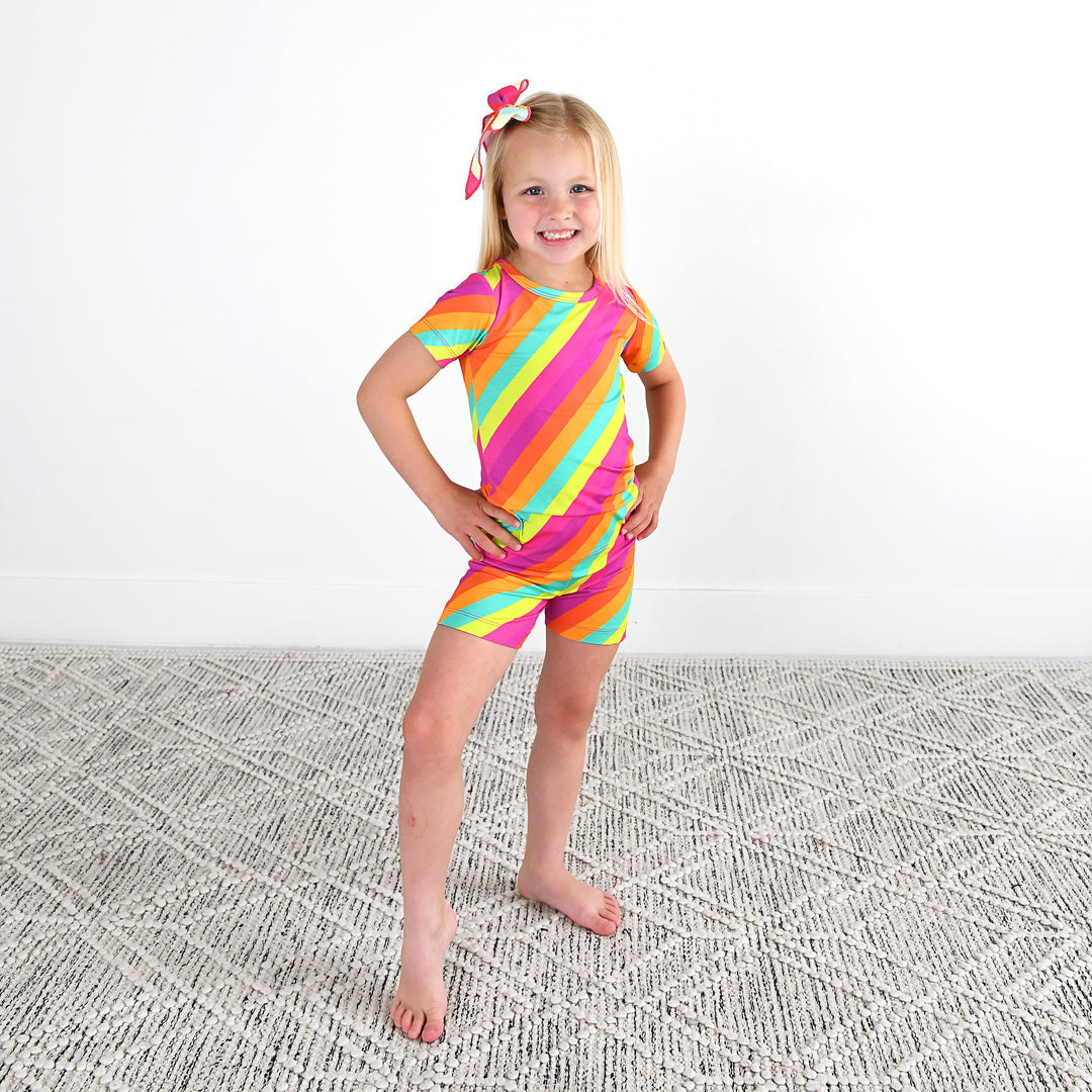 Amanda Stripe TWO PIECE - SHORTS - Gigi and Max