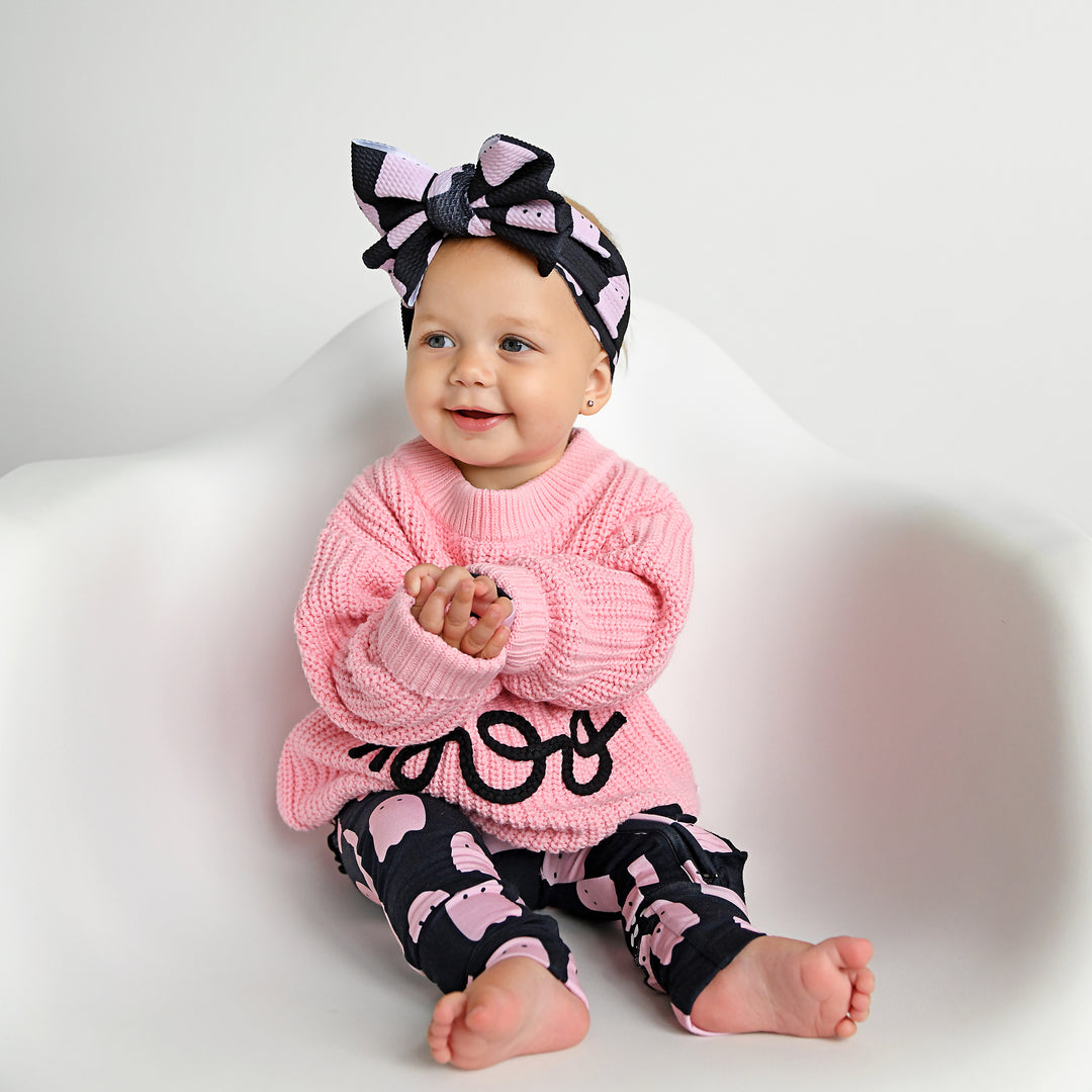 Shade Black Ghosts HEADWRAP - Gigi and Max