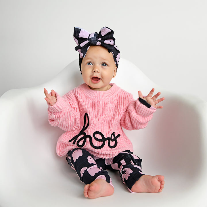 Shade Black Ghosts HEADWRAP - Gigi and Max