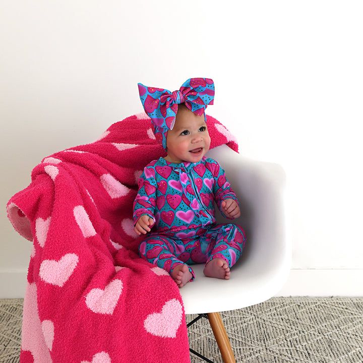 Alaina Hearts HEADWRAP - Gigi and Max