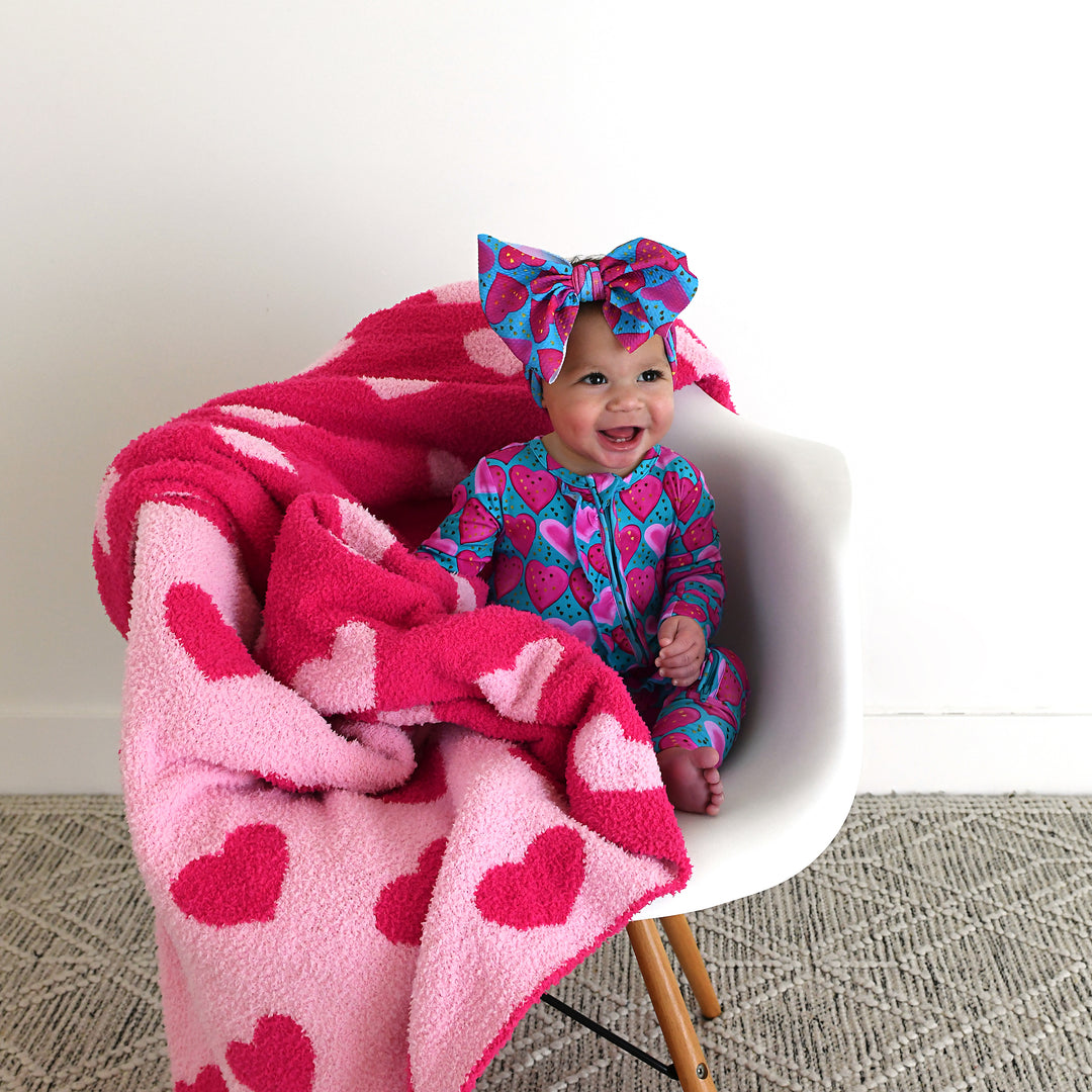 Alaina Hearts HEADWRAP - Gigi and Max
