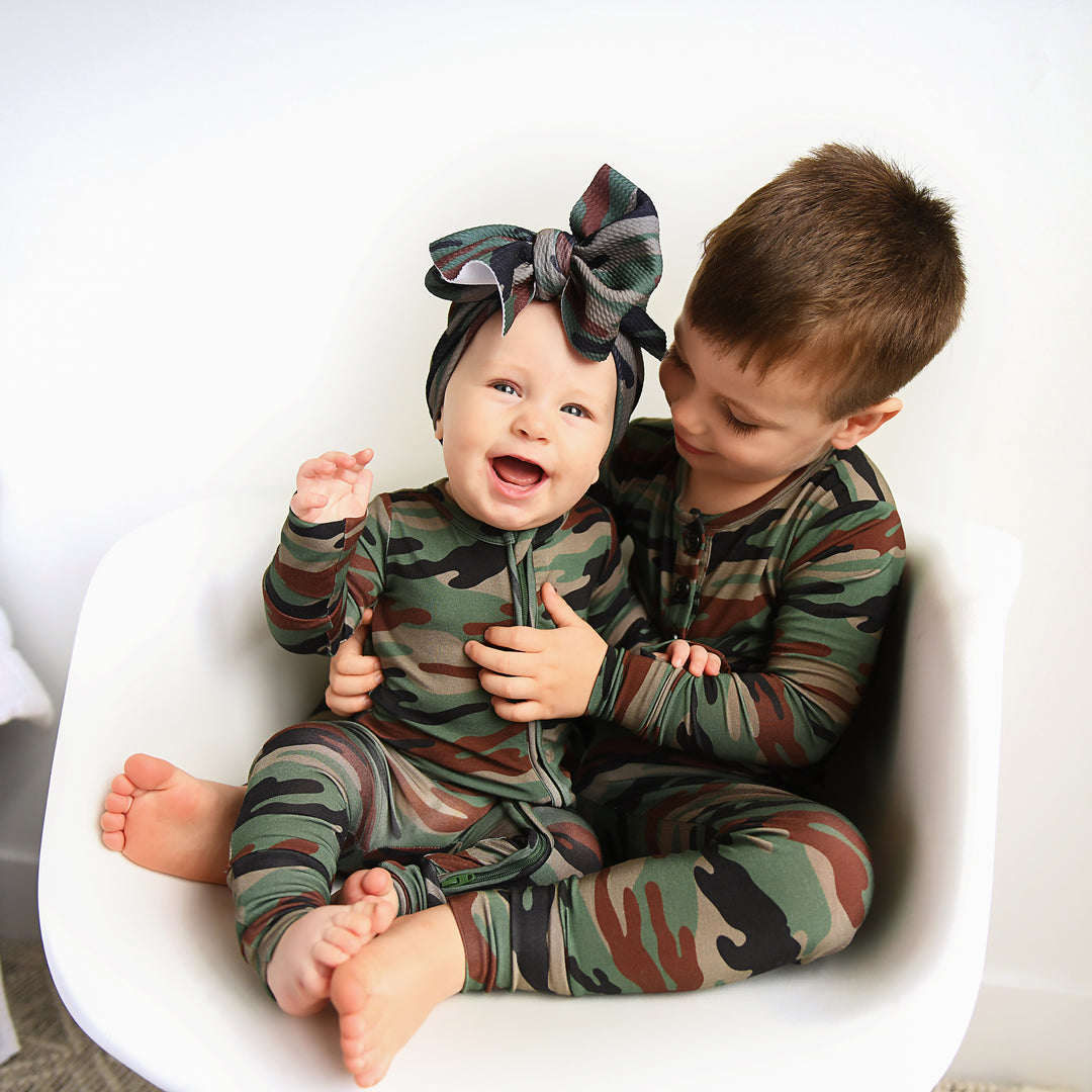 Camo HEADWRAP - Gigi and Max