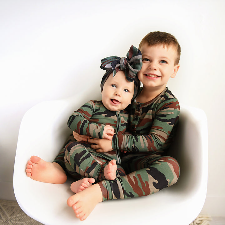 Camo HEADWRAP - Gigi and Max