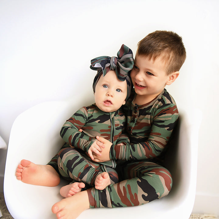Camo HEADWRAP - Gigi and Max