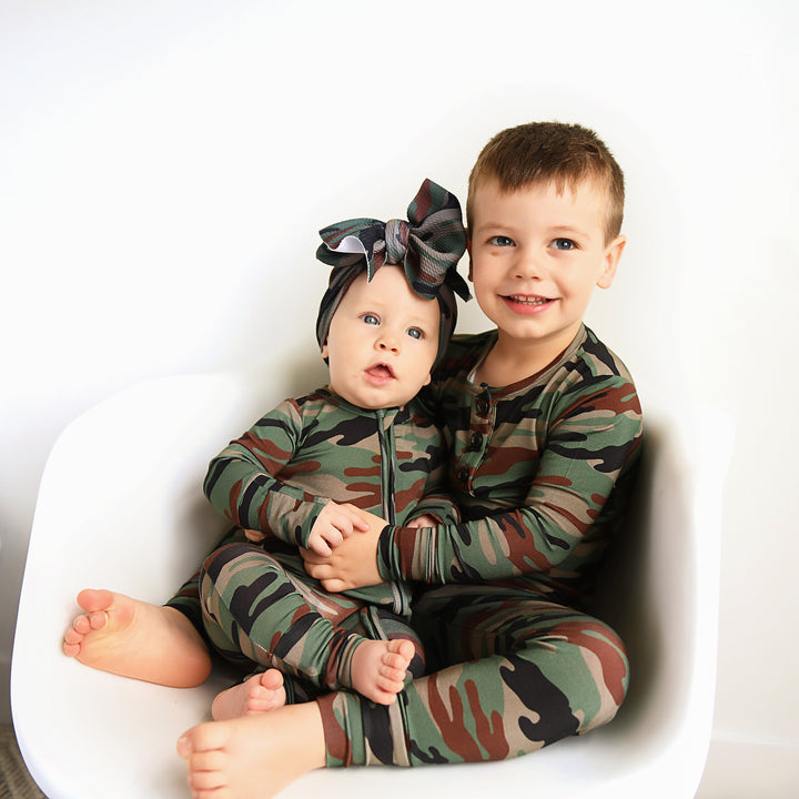 Camo HEADWRAP - Gigi and Max