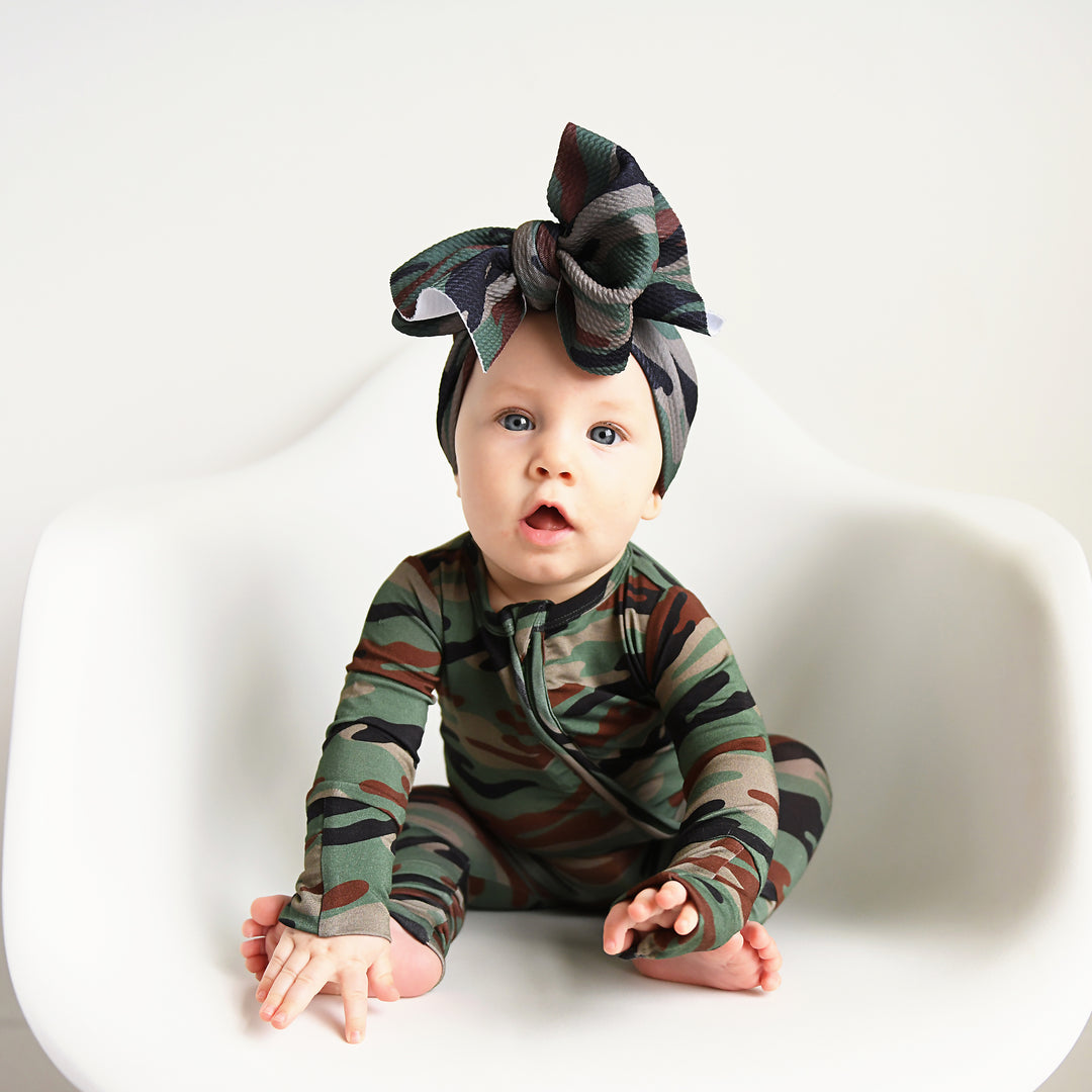 Camo HEADWRAP - Gigi and Max