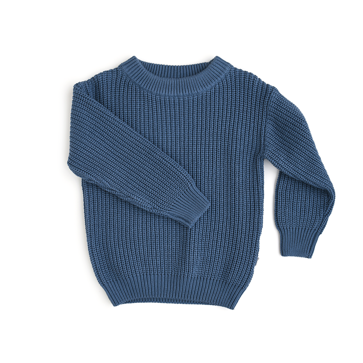 Steel Blue SWEATER - Gigi and Max