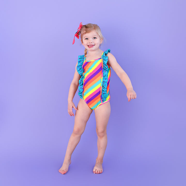 Amanda Stripes TANK ONE PIECE SWIMSUIT - Gigi and Max