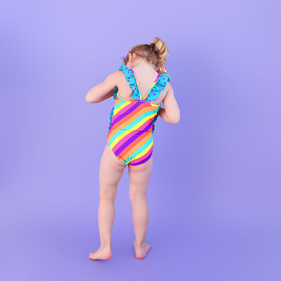 Amanda Stripes TANK ONE PIECE SWIMSUIT - Gigi and Max