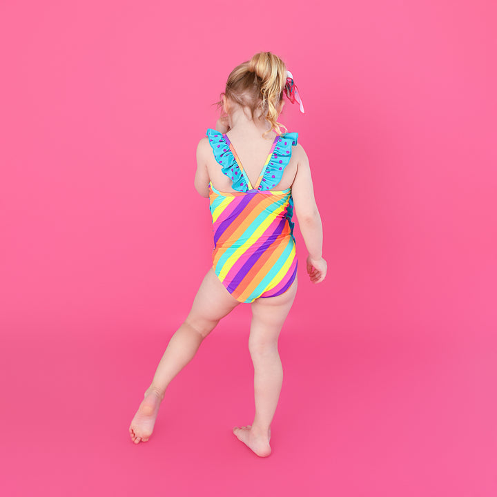 Amanda Stripes TANK ONE PIECE SWIMSUIT - Gigi and Max