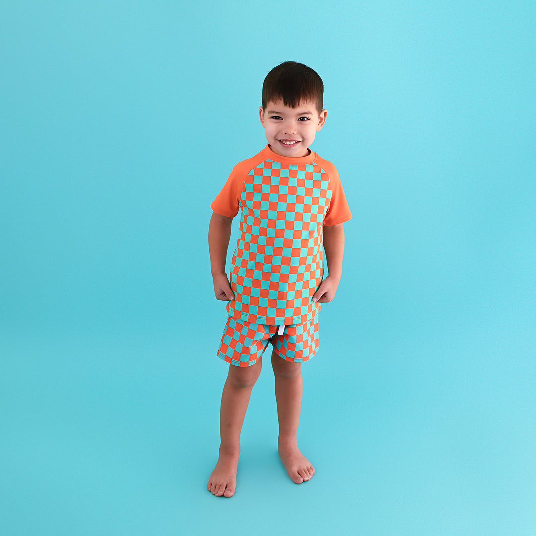 Spencer Checks SWIM SHORTS - Gigi and Max