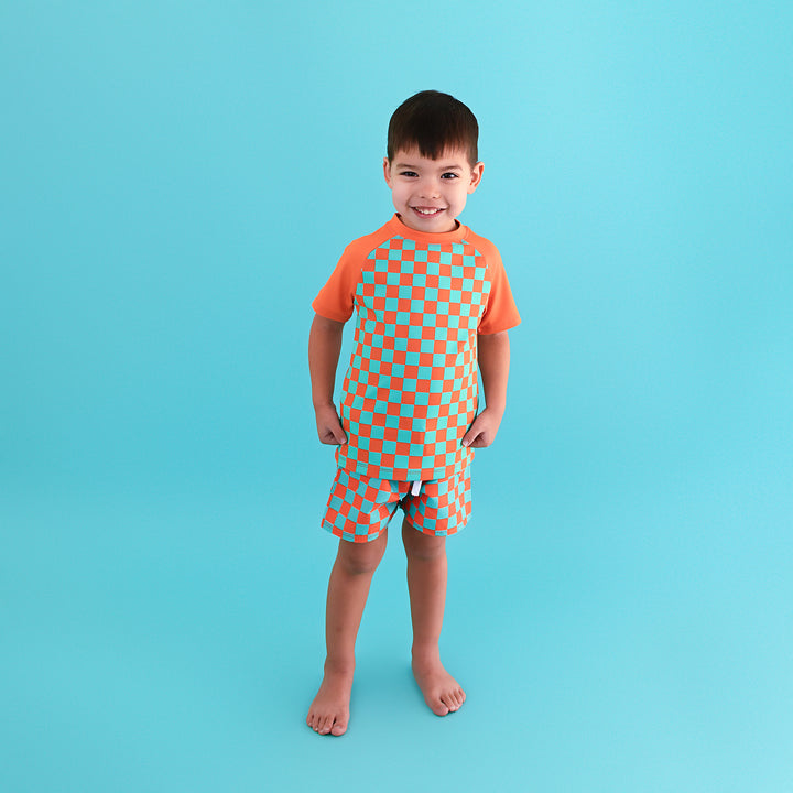 Spencer Checks SWIM SHORTS - Gigi and Max