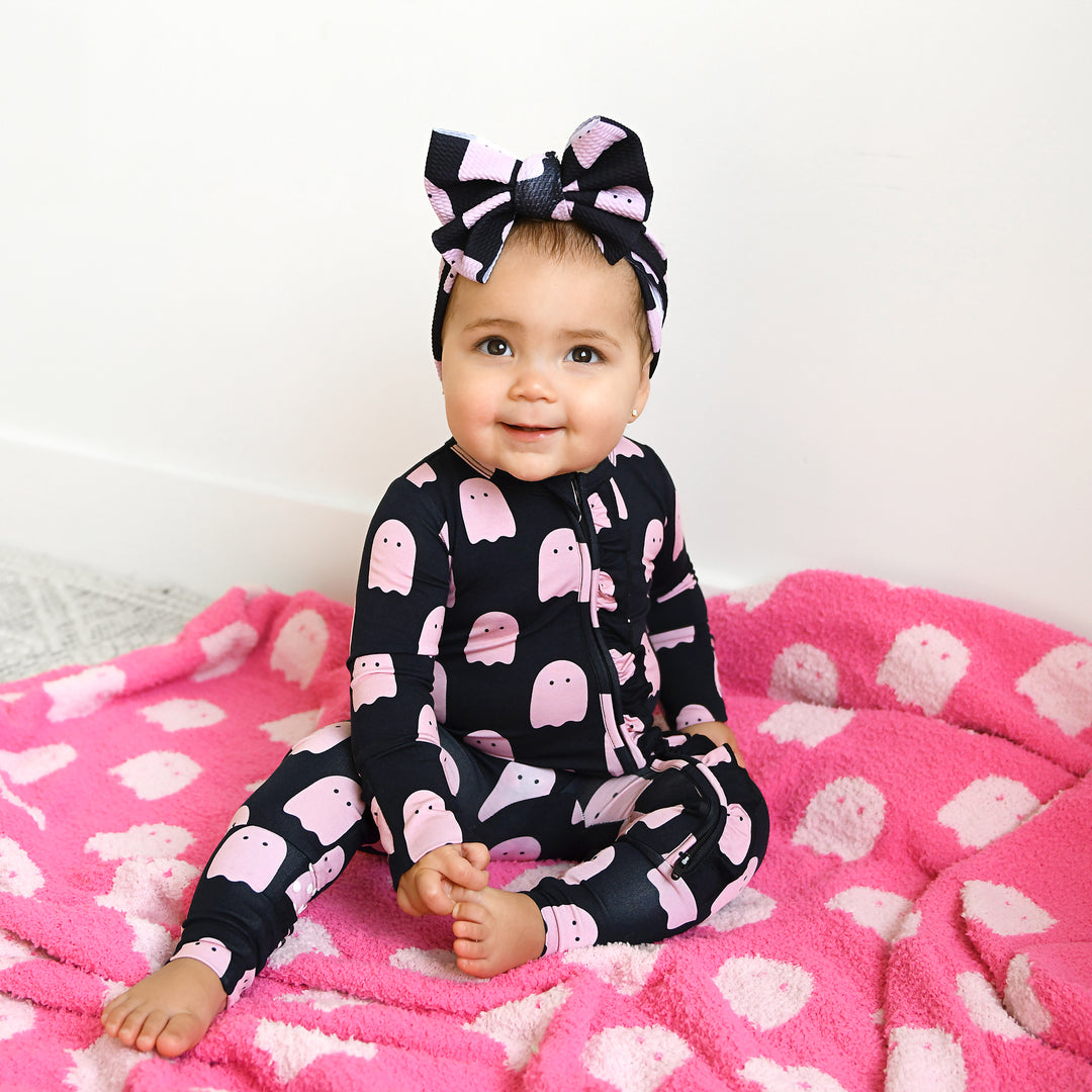 Draven Pink Ghost PLUSH BLANKET