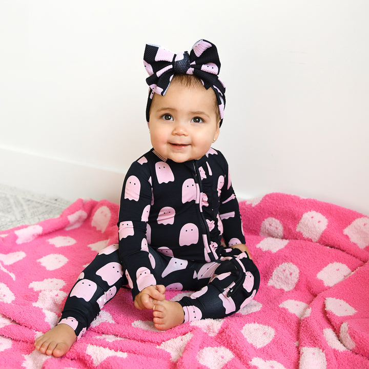 Draven Pink Ghost PLUSH BLANKET