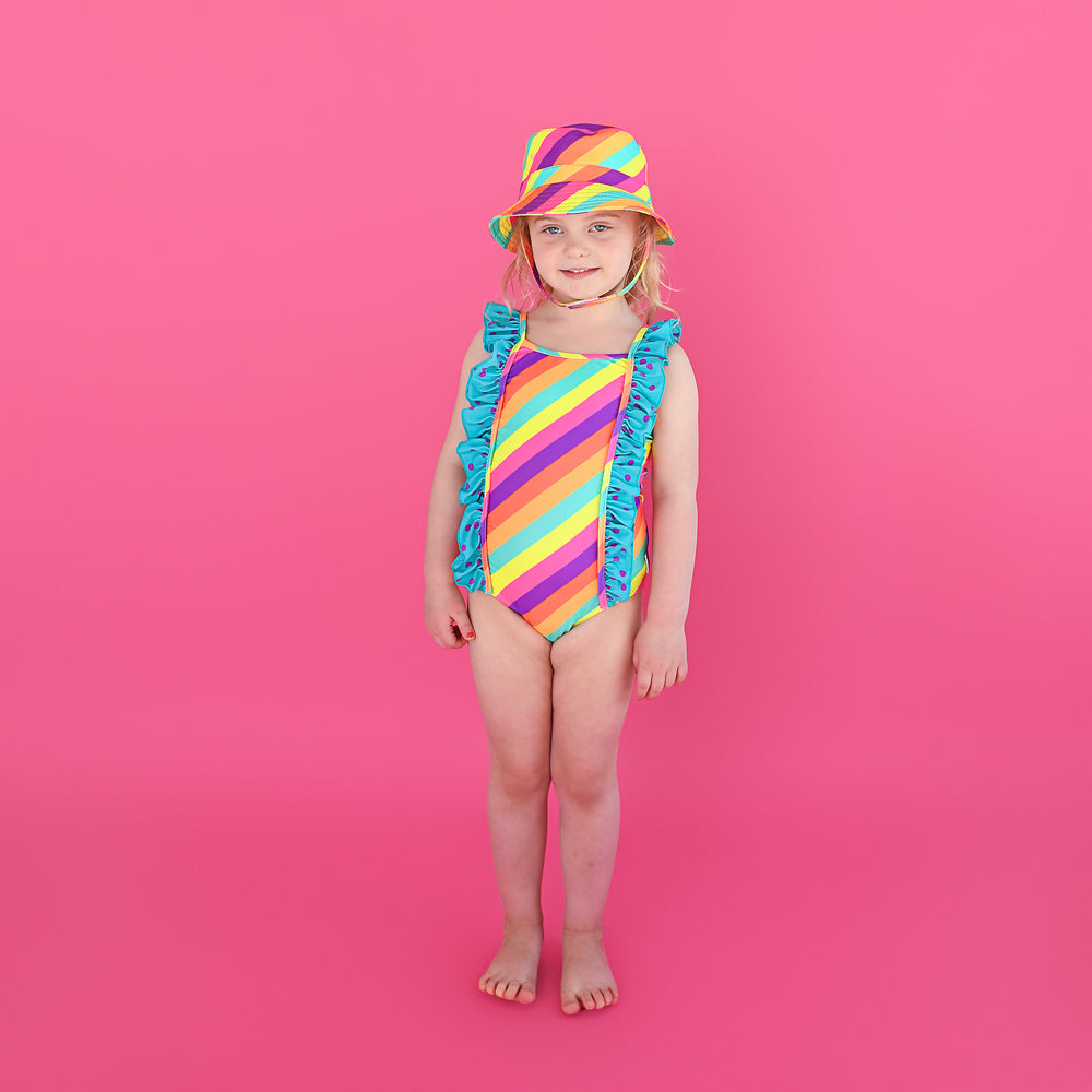 Amanda Stripes TANK ONE PIECE SWIMSUIT - Gigi and Max