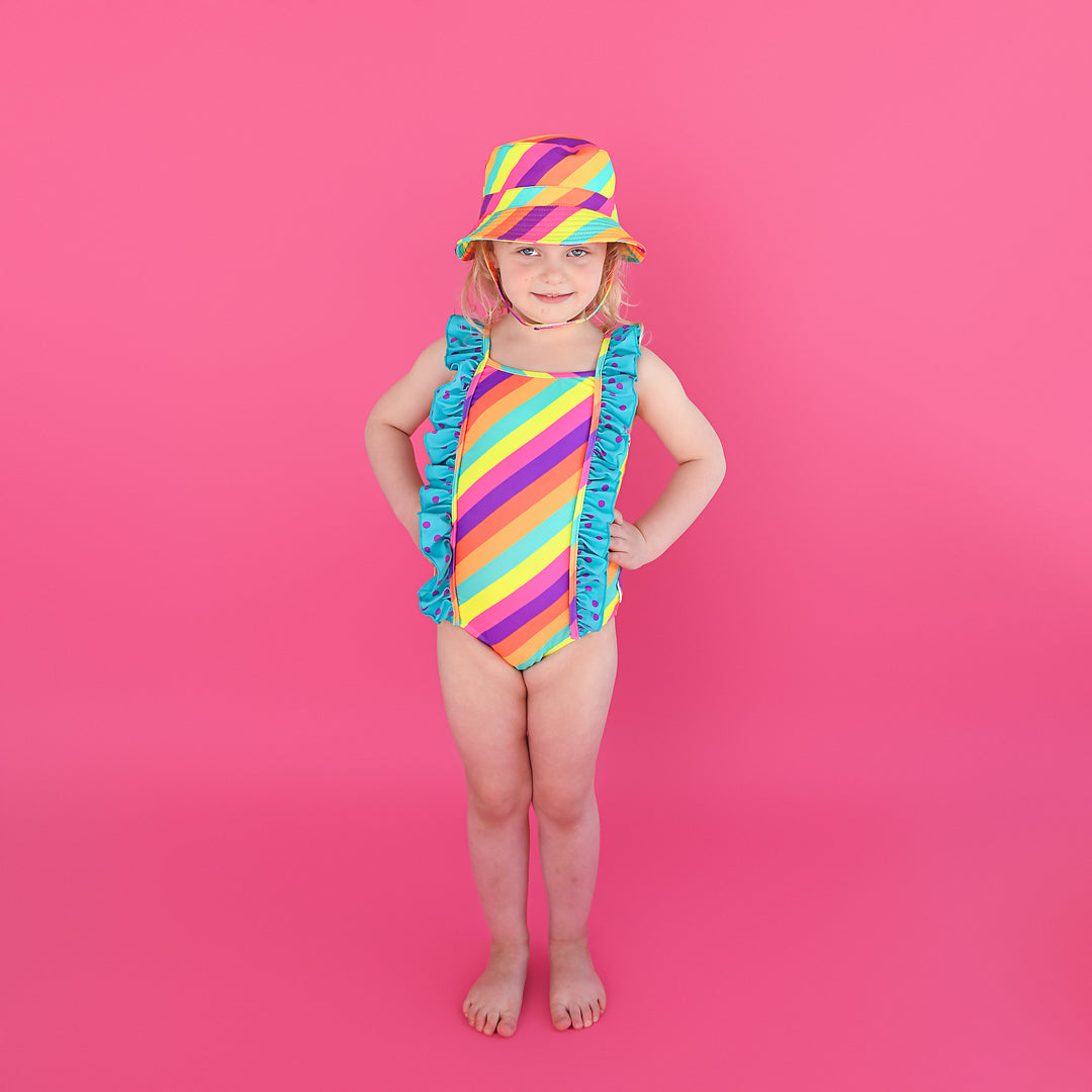 Amanda Stripes TANK ONE PIECE SWIMSUIT - Gigi and Max