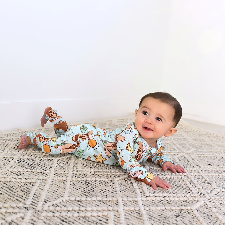 Luke Blue Western ZIP - Gigi and Max