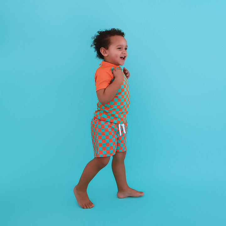 Spencer Checks SWIM SHORTS - Gigi and Max