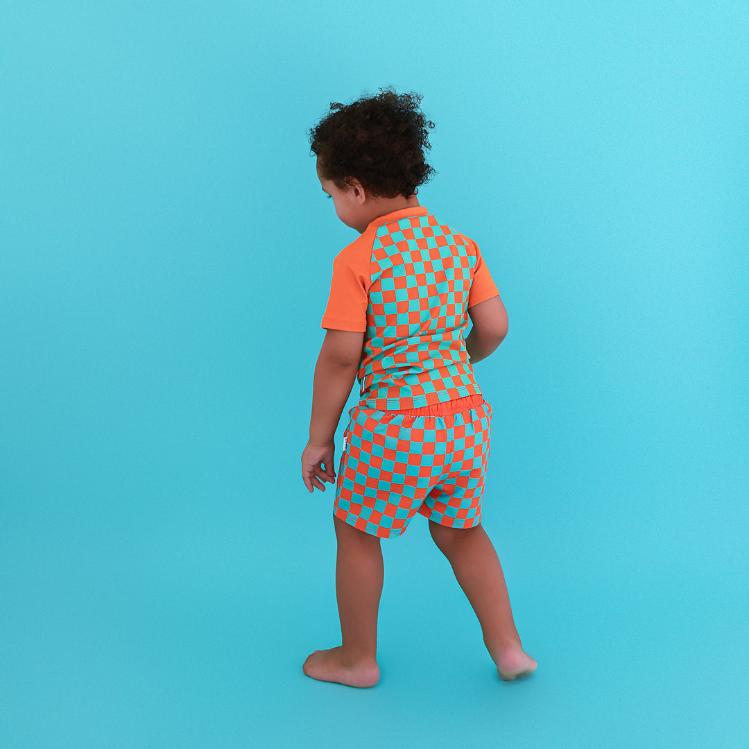 Spencer Checks SWIM SHORTS - Gigi and Max