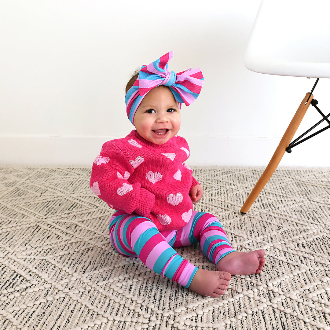 Maddie Stripe HEADWRAP - Gigi and Max