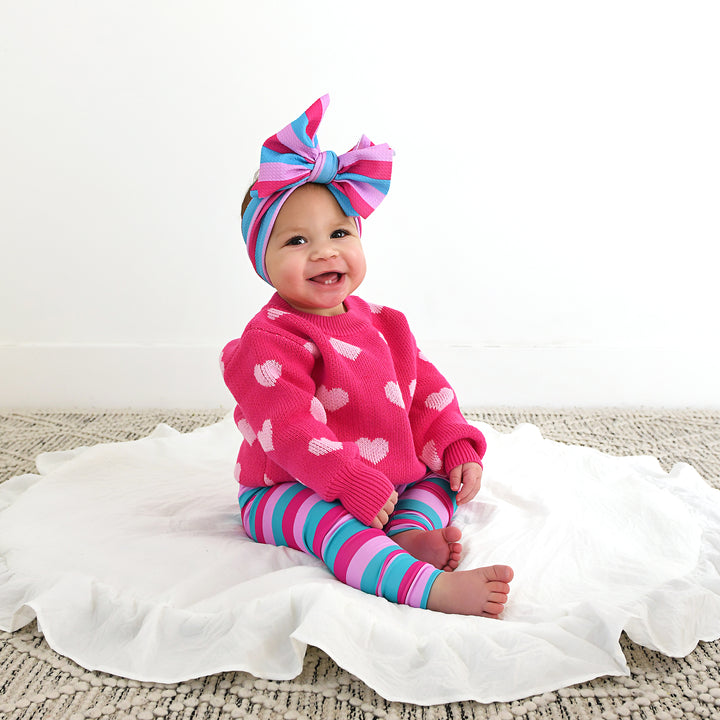 Maddie Stripe HEADWRAP - Gigi and Max