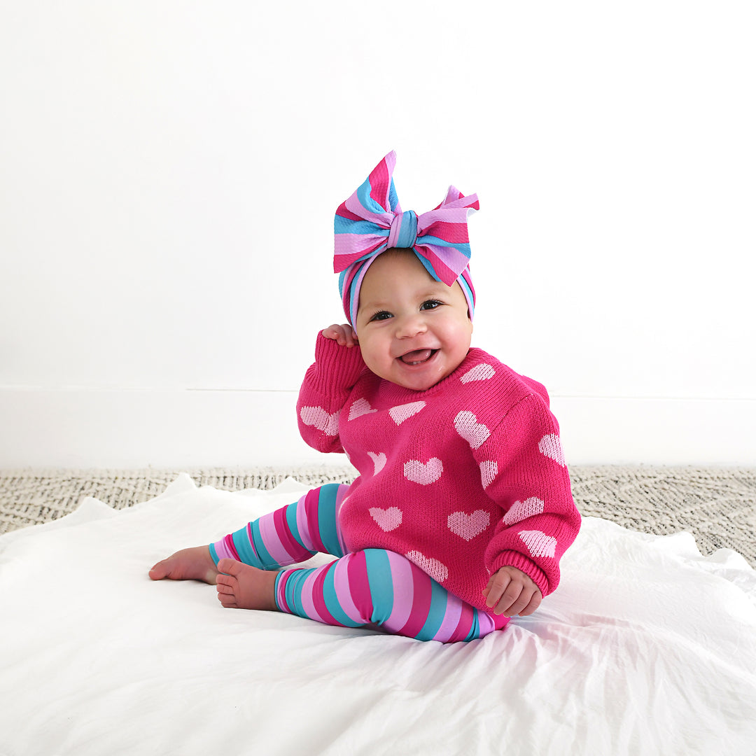 Maddie Stripe HEADWRAP - Gigi and Max