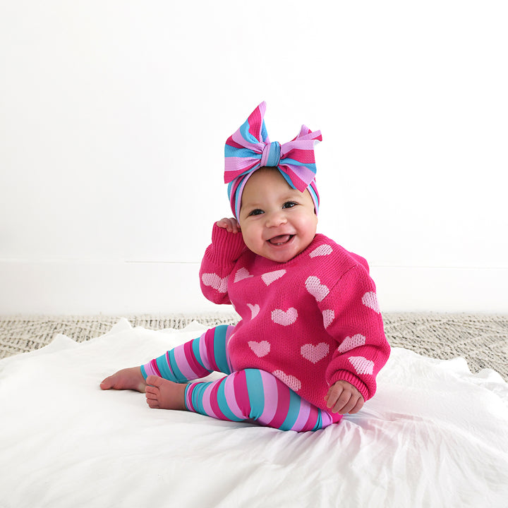 Maddie Stripe HEADWRAP - Gigi and Max