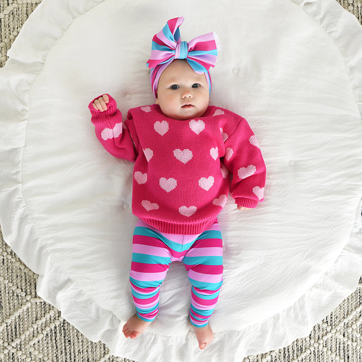 Maddie Stripe HEADWRAP - Gigi and Max