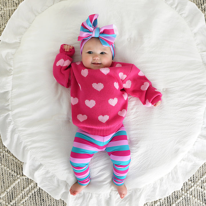 Maddie Stripe HEADWRAP - Gigi and Max